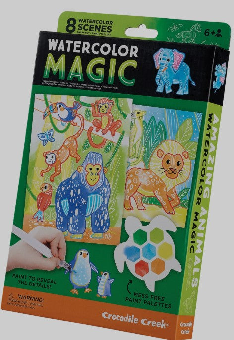 Magic Paint Watercolor Amazing Animals