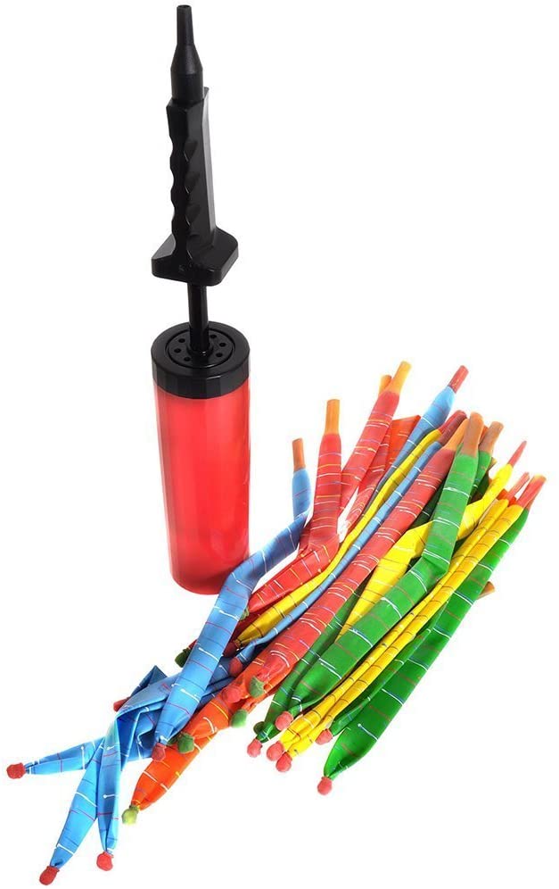 Rocket Balloons/Pump