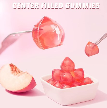 4d Fruit Gummy Peach