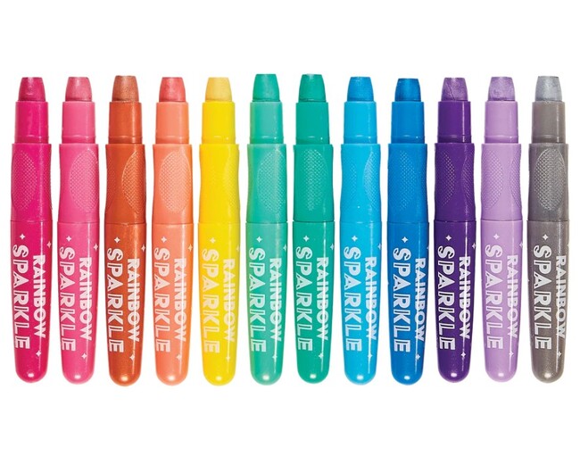 Rainbow Spkle Water Crayo