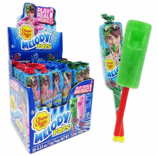 CHUPS MELODY POPS STBRRY BLUE RASP