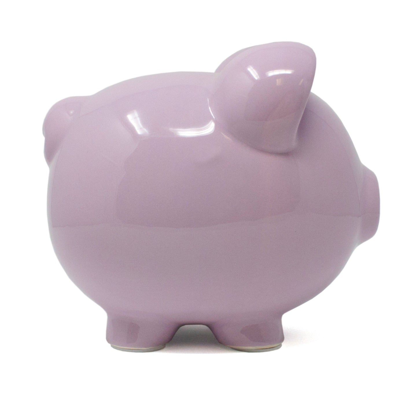 Large Lavender Piggy Bank