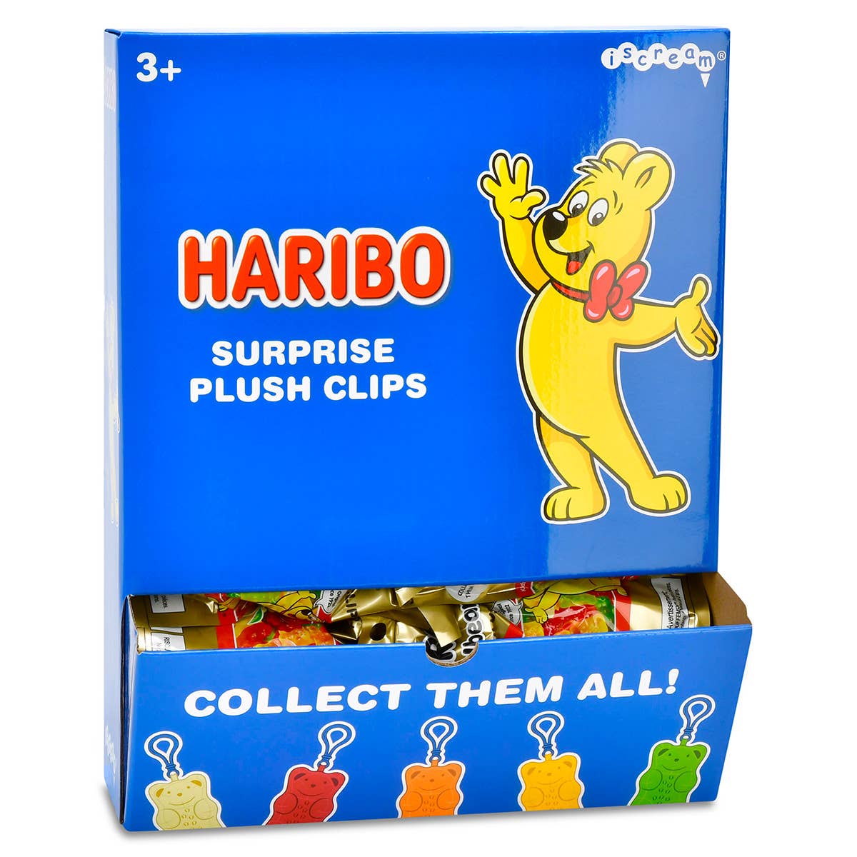 Haribo Plush Clips Blind Box PDQ - 24 clips