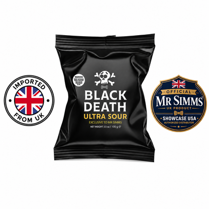 Mr. Simms Sweet Shoppe: Mr. Simms Black Death Ultra Sour🇬🇧