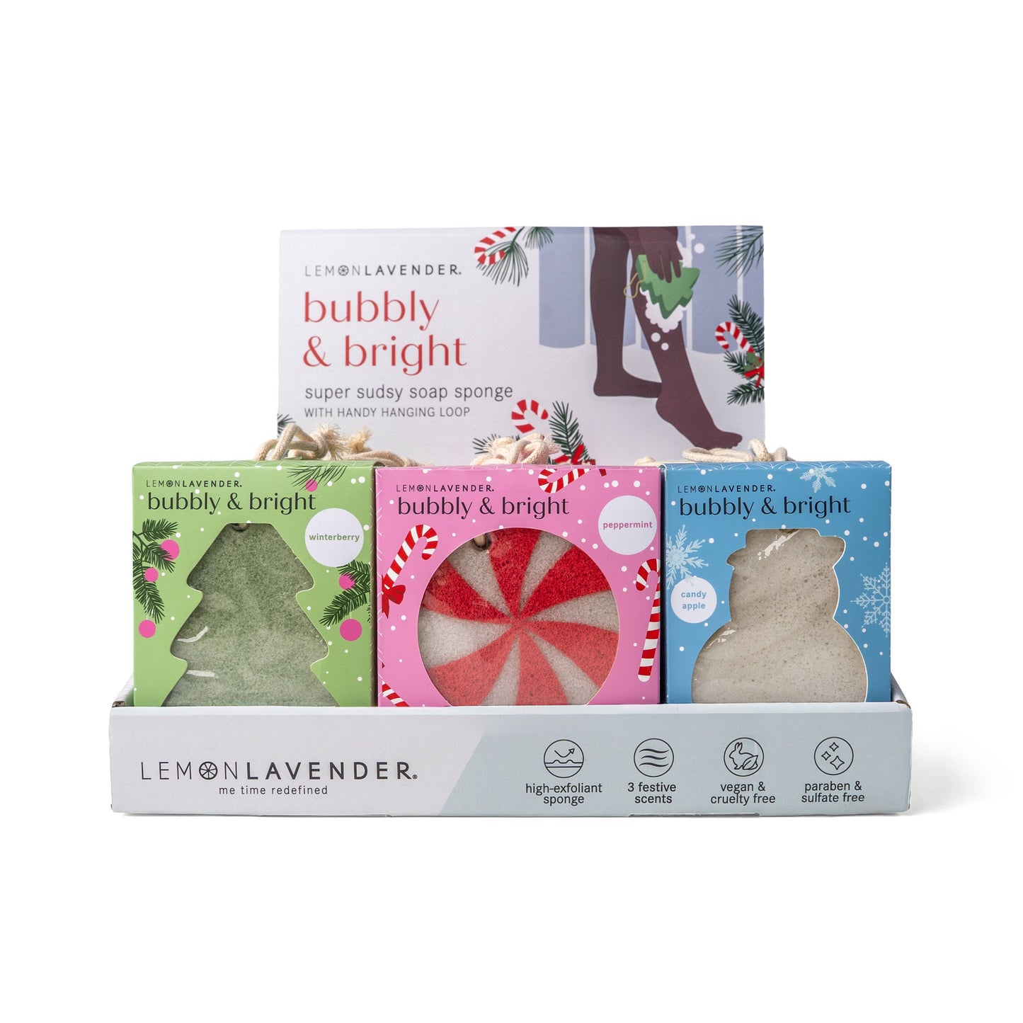 Lemon Lavender Bubbly and Bright Super Sudsy Soap Sponge