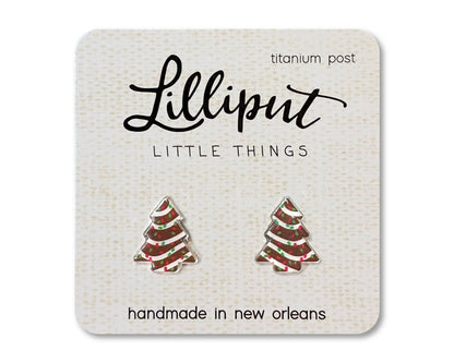 Christmas Treat Earrings - LIMITED // Christmas Snack Cake