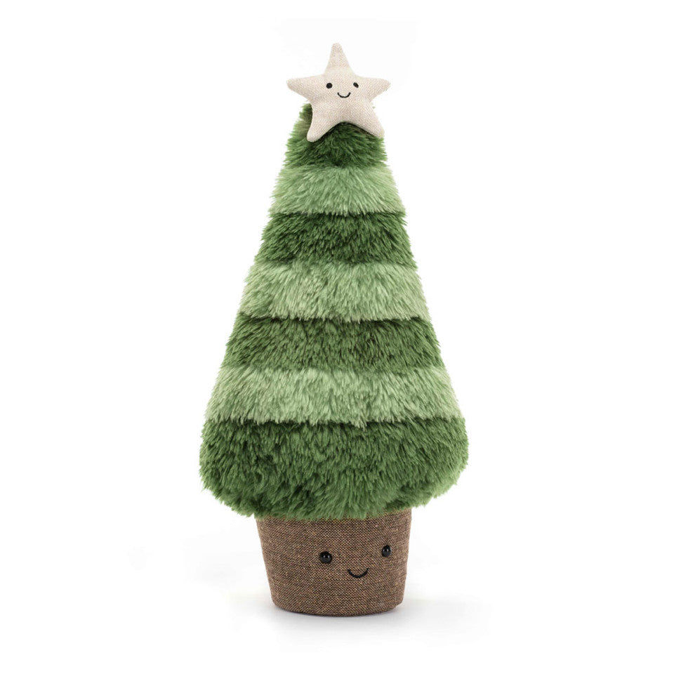 Spruce Christmas Tree Lit