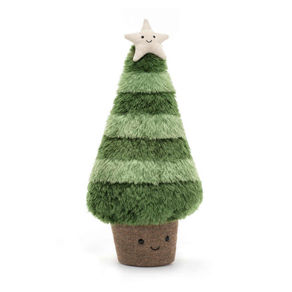 Spruce Christmas Tree Lit
