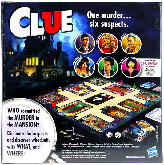 Clue Classic Mystery Game