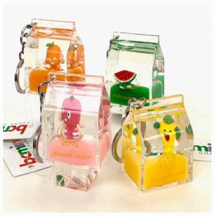 Fruit Carton Keyring