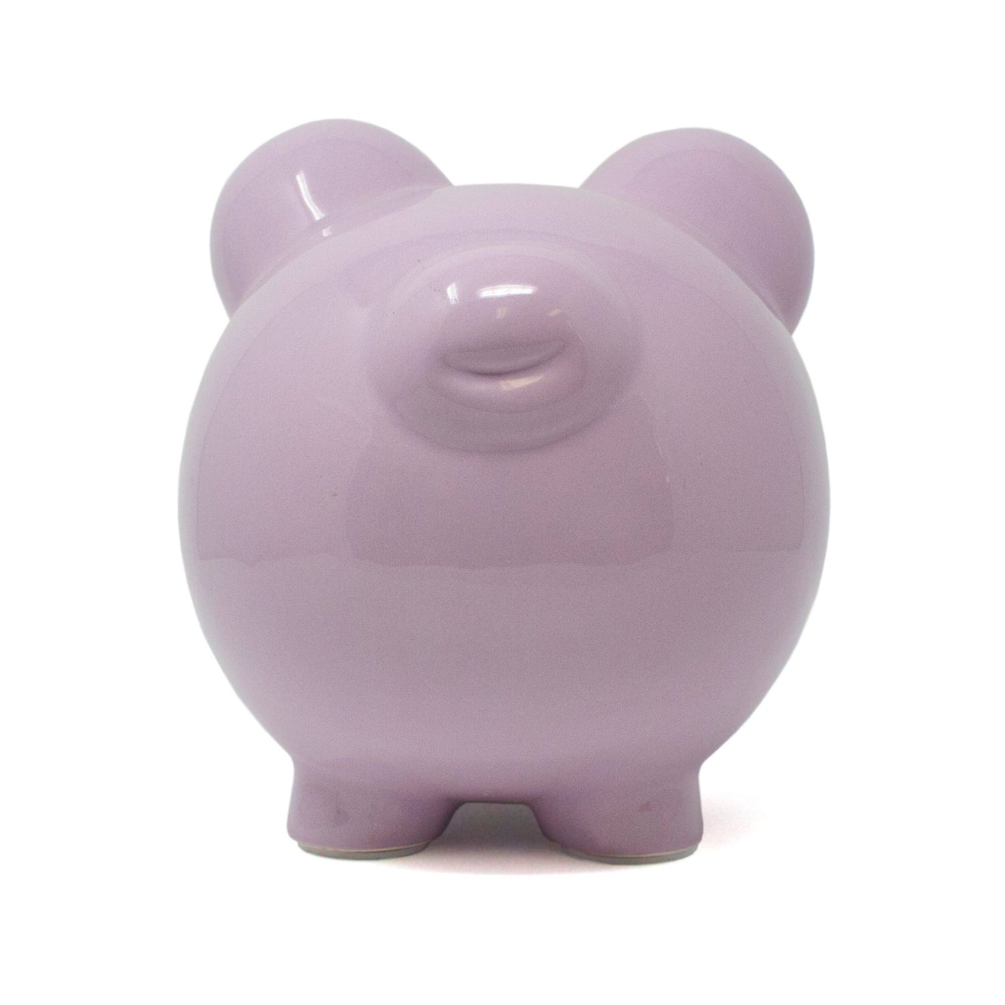 Large Lavender Piggy Bank