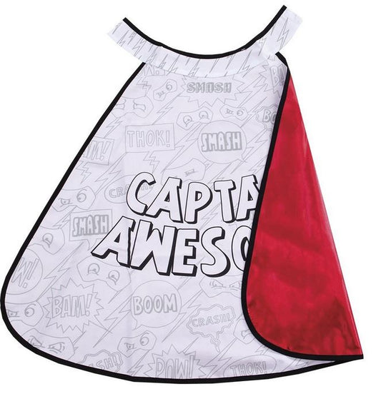 Color a Cape Superhero