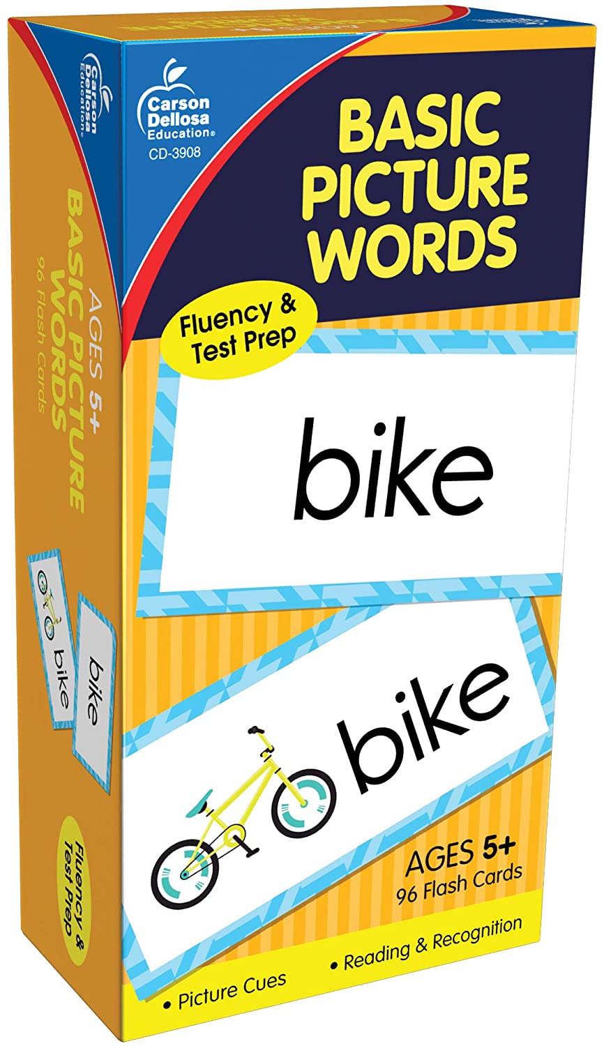 Picture Word Flash Cards