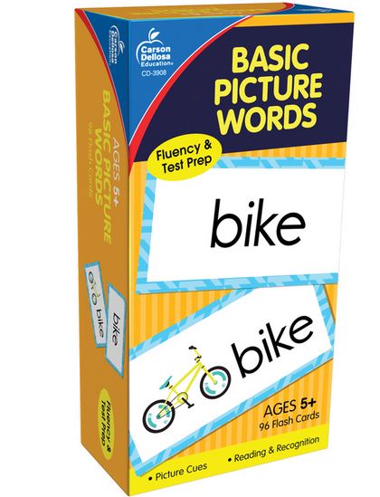 Picture Word Flash Cards