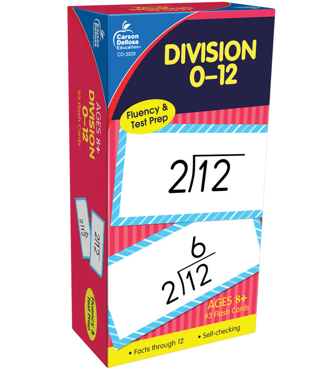 Division Flash Cards