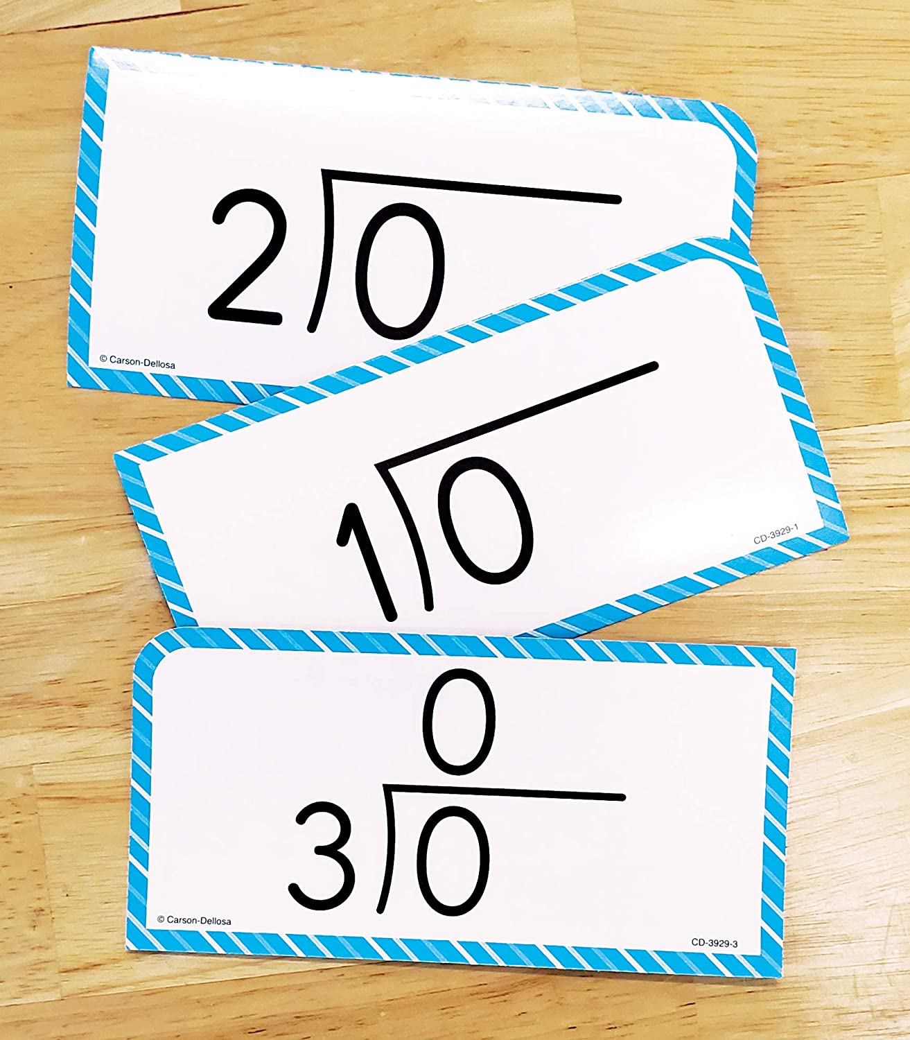 Division Flash Cards