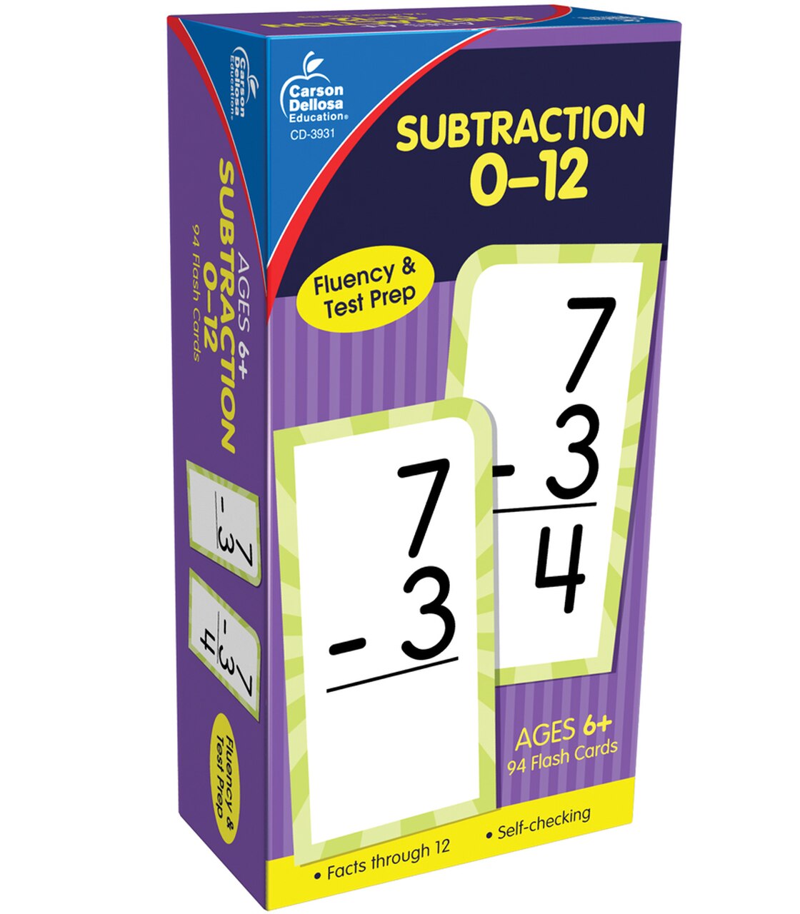 Subtraction Flashcards