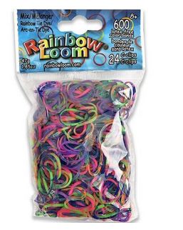 Rainbow Tie Dye Mix Bands