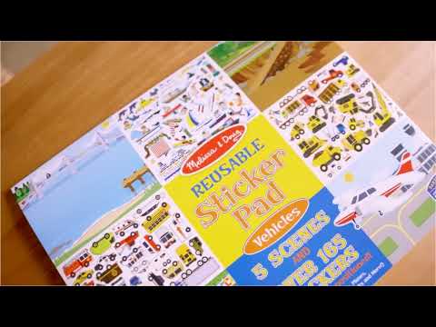 Vehicles Sticker Pad
