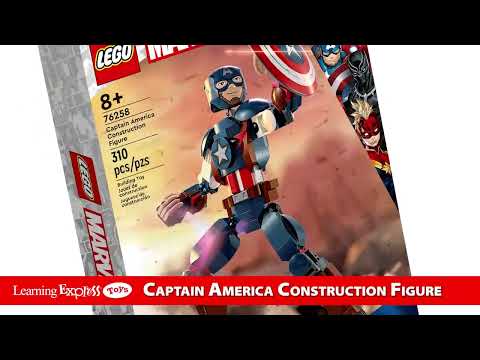 Capt America Constr Fig