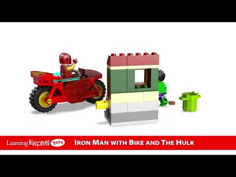 Iron Man W/Bike and Hulk