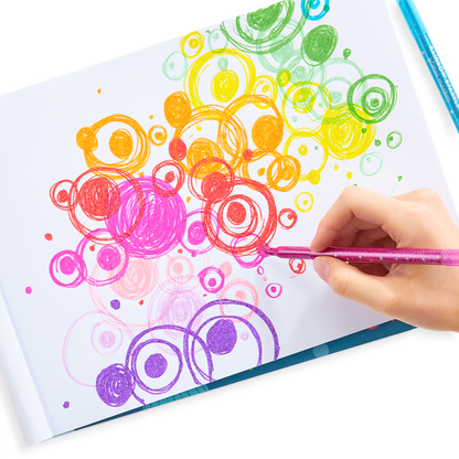 Rainbow Glitter Markers2