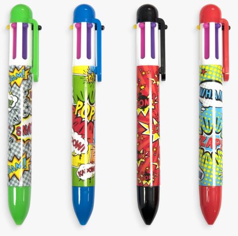 6 Click Comic Attack Pen