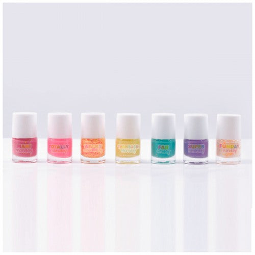 Days of Week Nail Polish-1