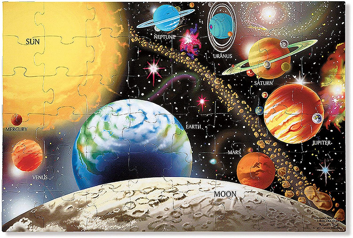 Solar System Floor Puzzle