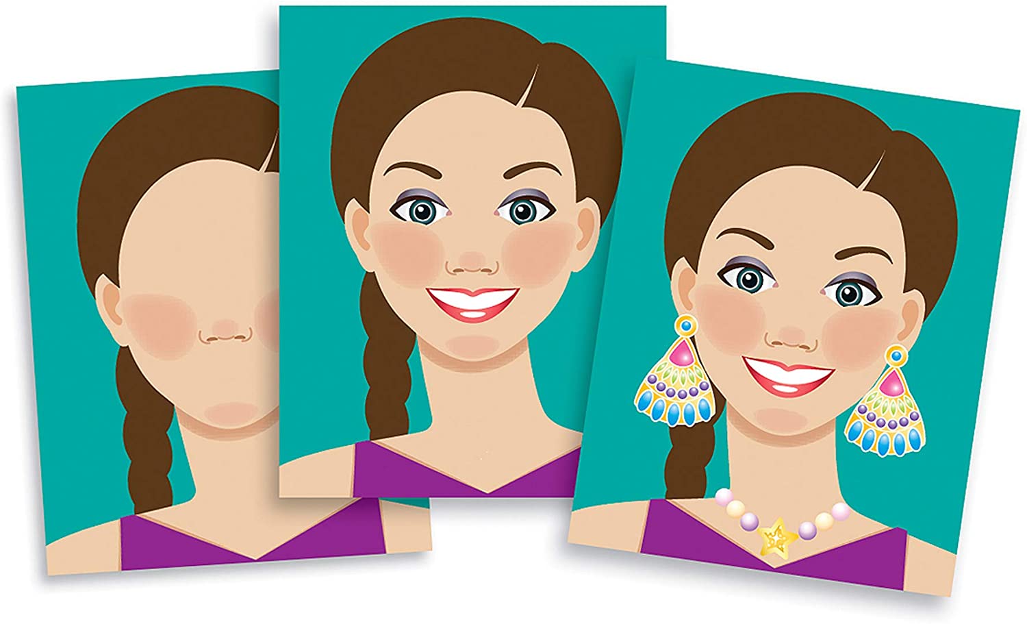 Make a Face Sticker Pad
