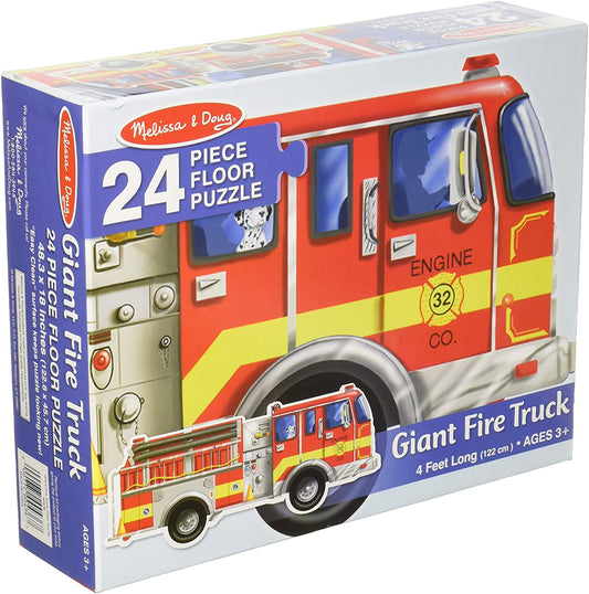 Firetruck 24 Pc Floor Puz