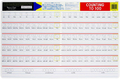 Counting to 100 Write Mat