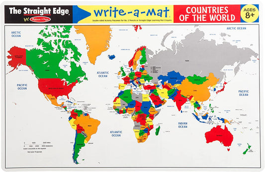 Countries of World Mat