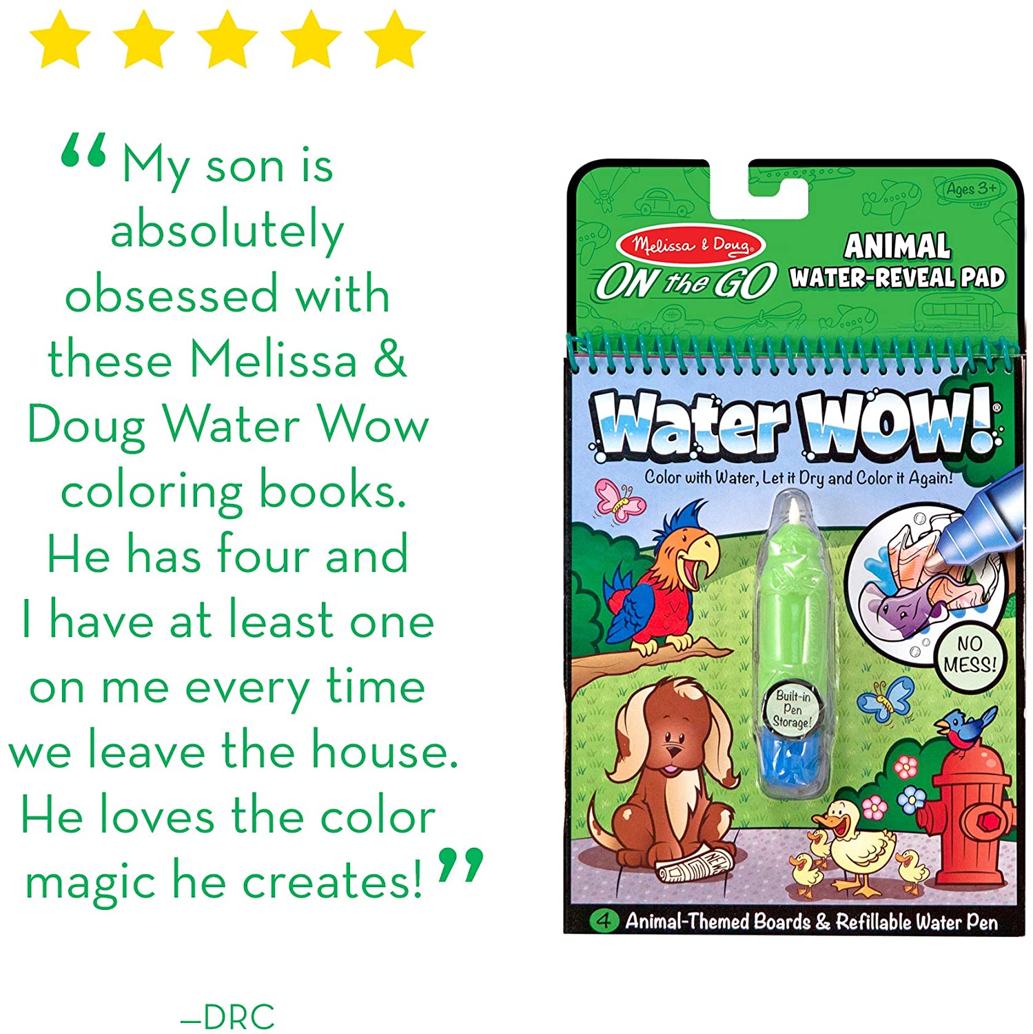 Water Wow!® Water Reveal Pad – Animals