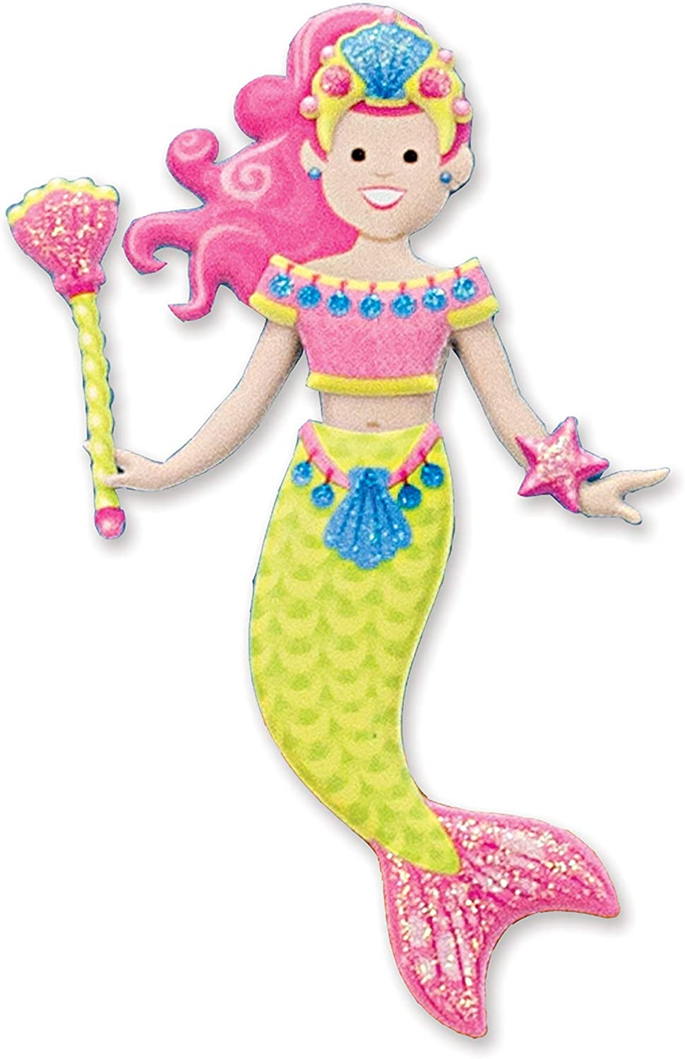 Puffy Sticker - Mermaid