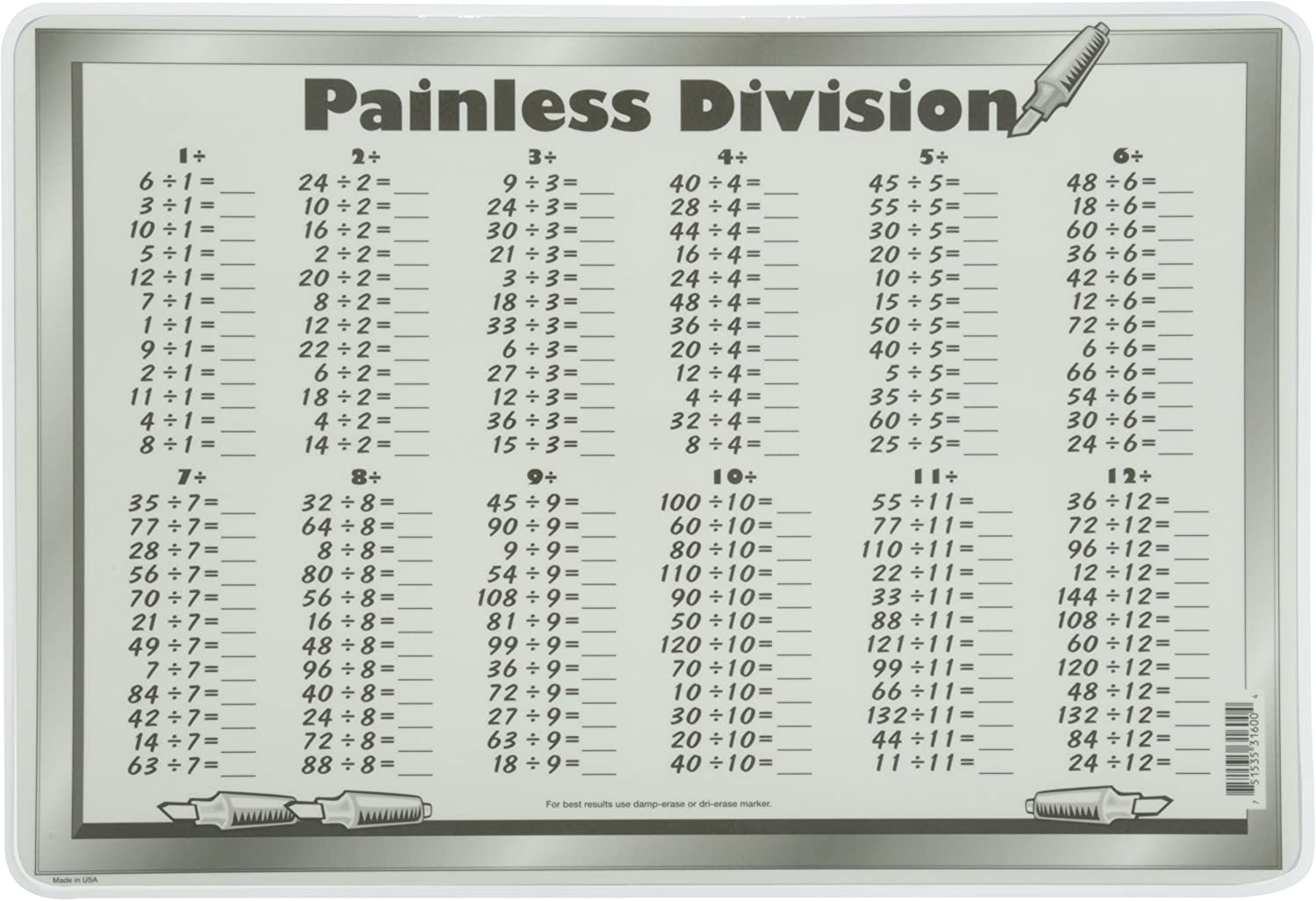Placemat-Division