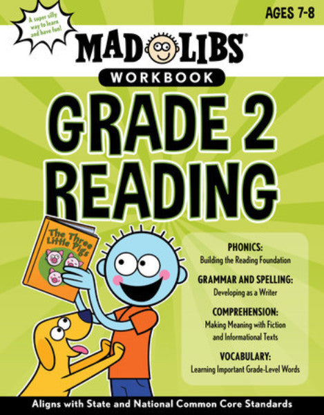 Mad Libs Workbook Grade 2