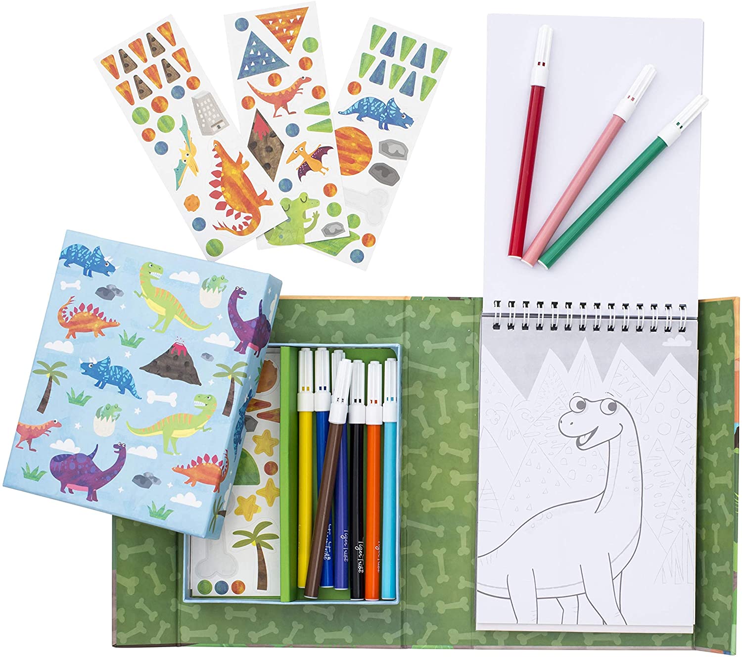 Dinosaur Coloring Set