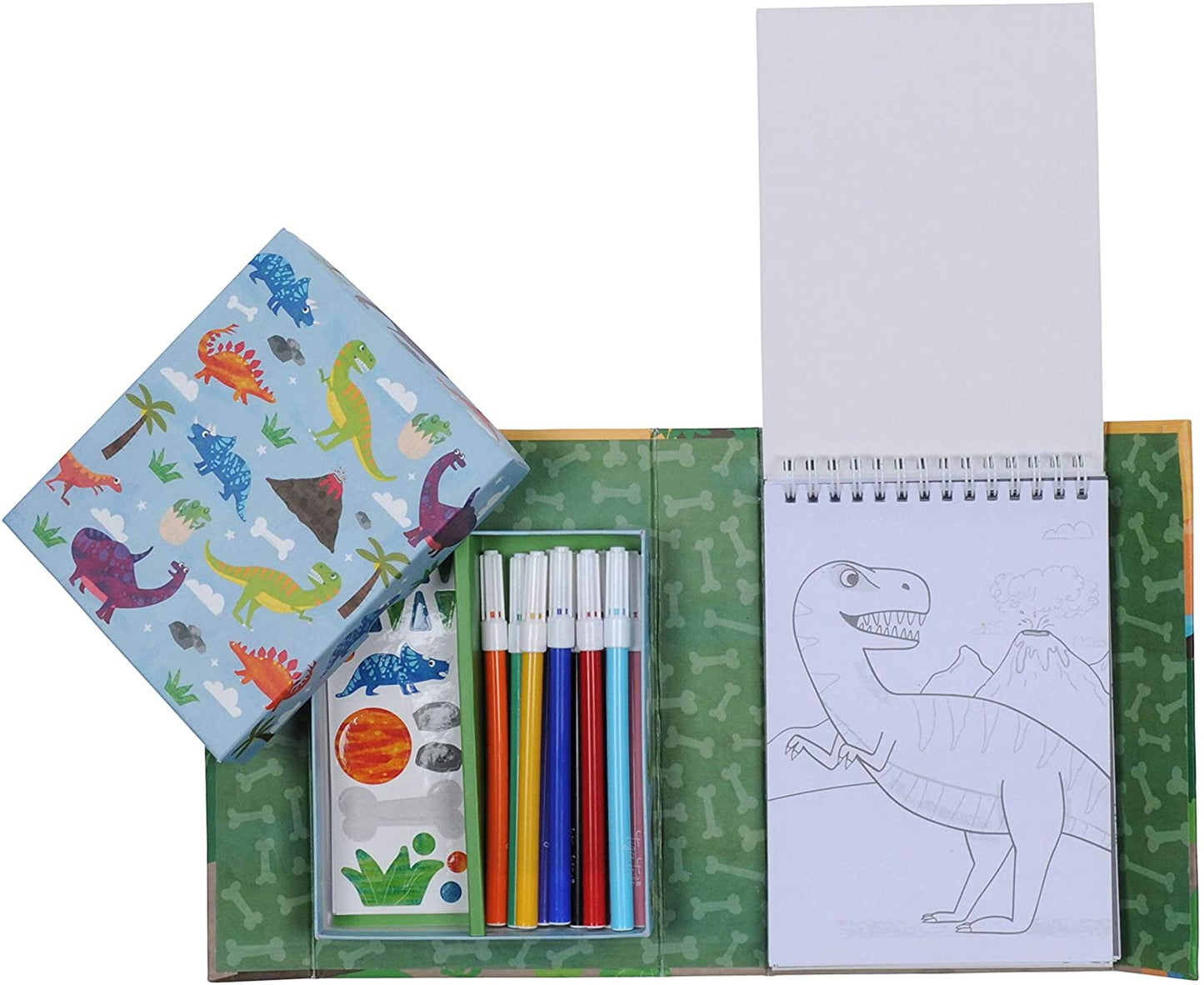 Dinosaur Coloring Set