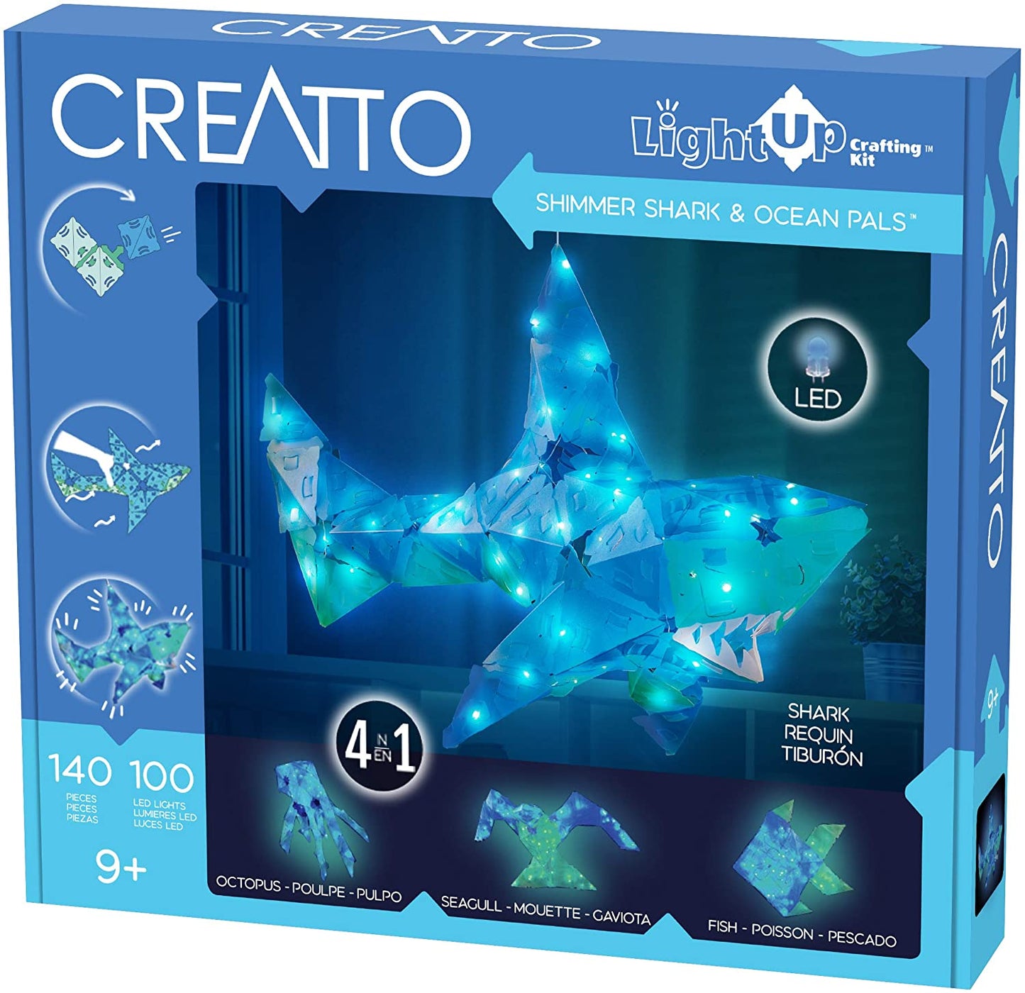 Creatto Shimmer Shark Pal