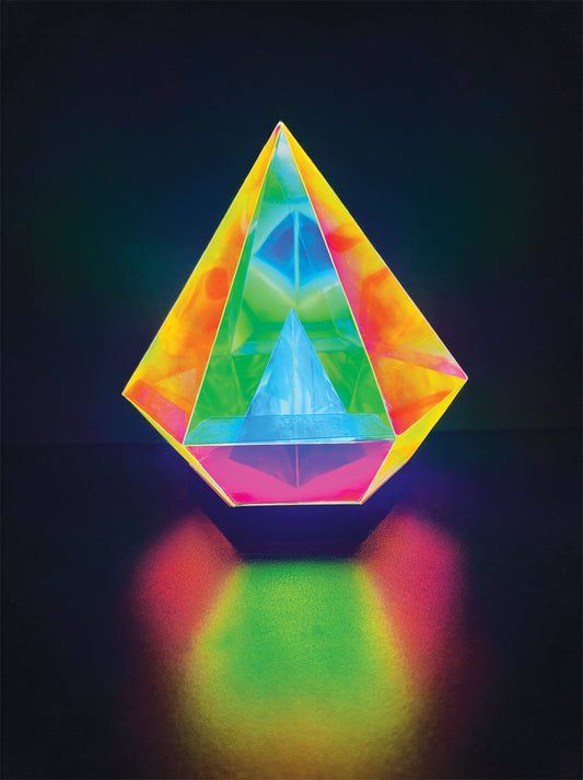Iridescent Diamond Light-1