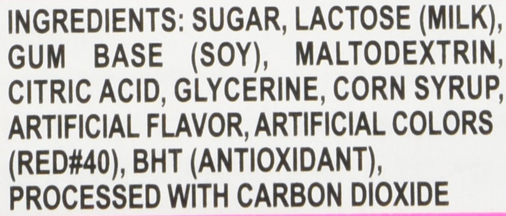 Pop Rocks Bubble Gum 24 C