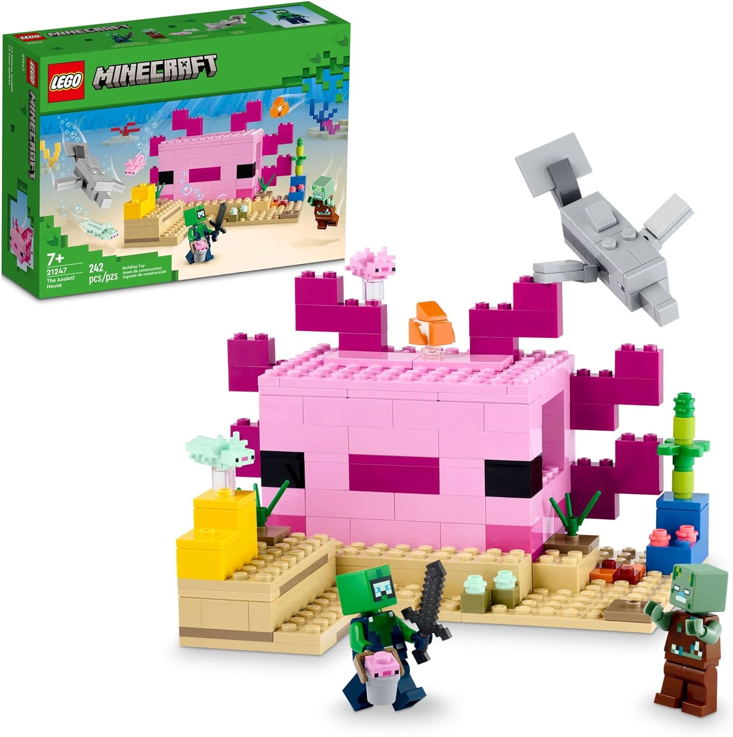 Minecraft Axolotl House