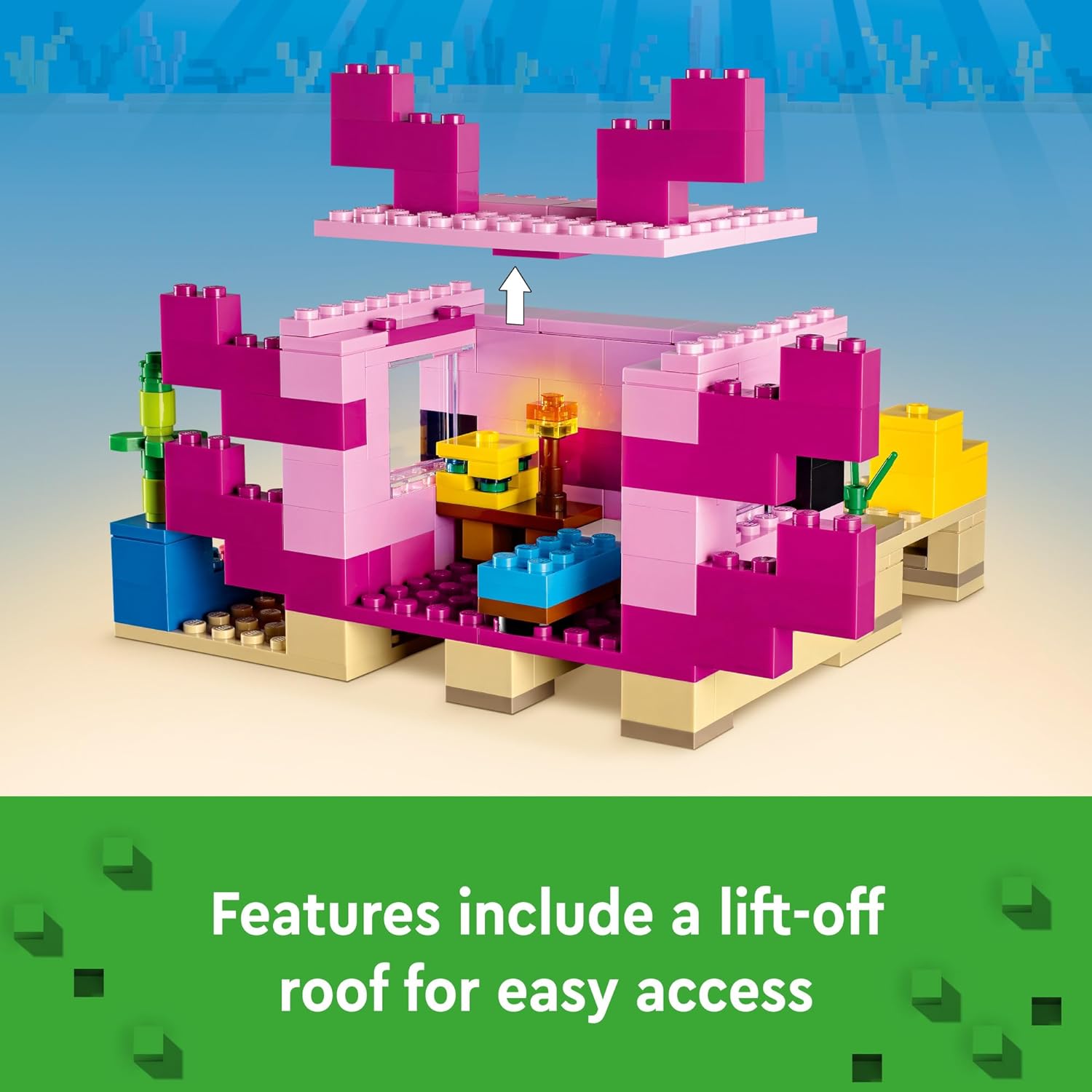 Minecraft Axolotl House