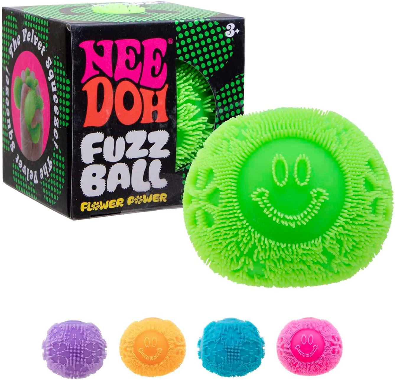 NeeDoh® Fuzz Ball Flower Power