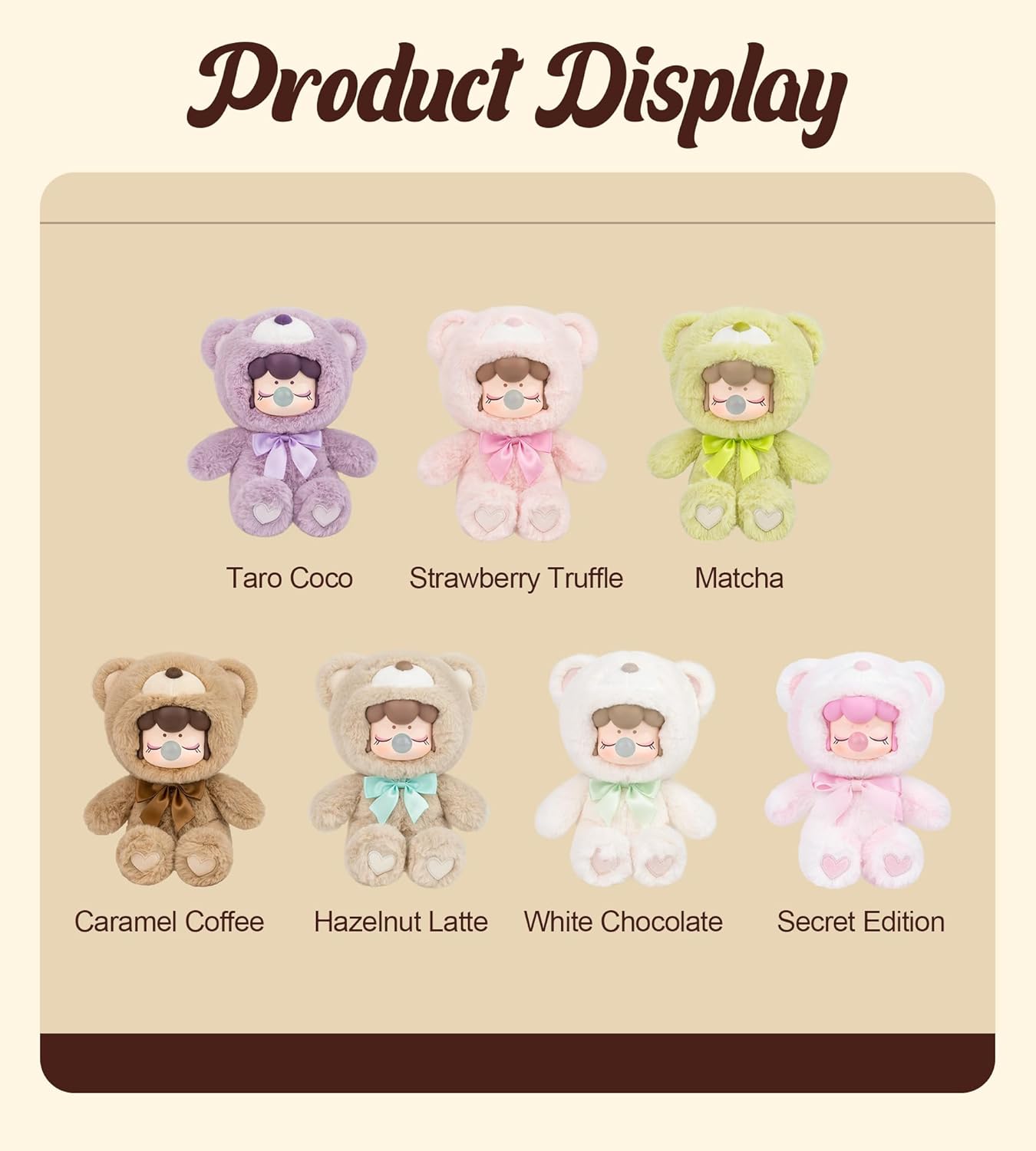 Nanci Plush Blind Bears