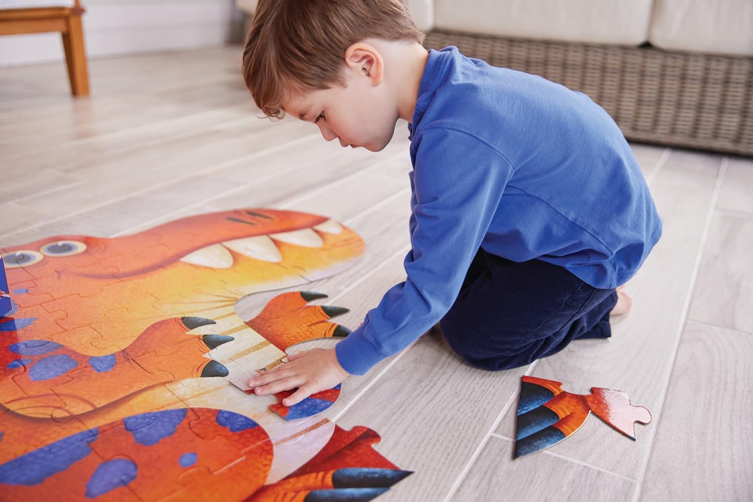 Jumbo Shape Dino 48pc