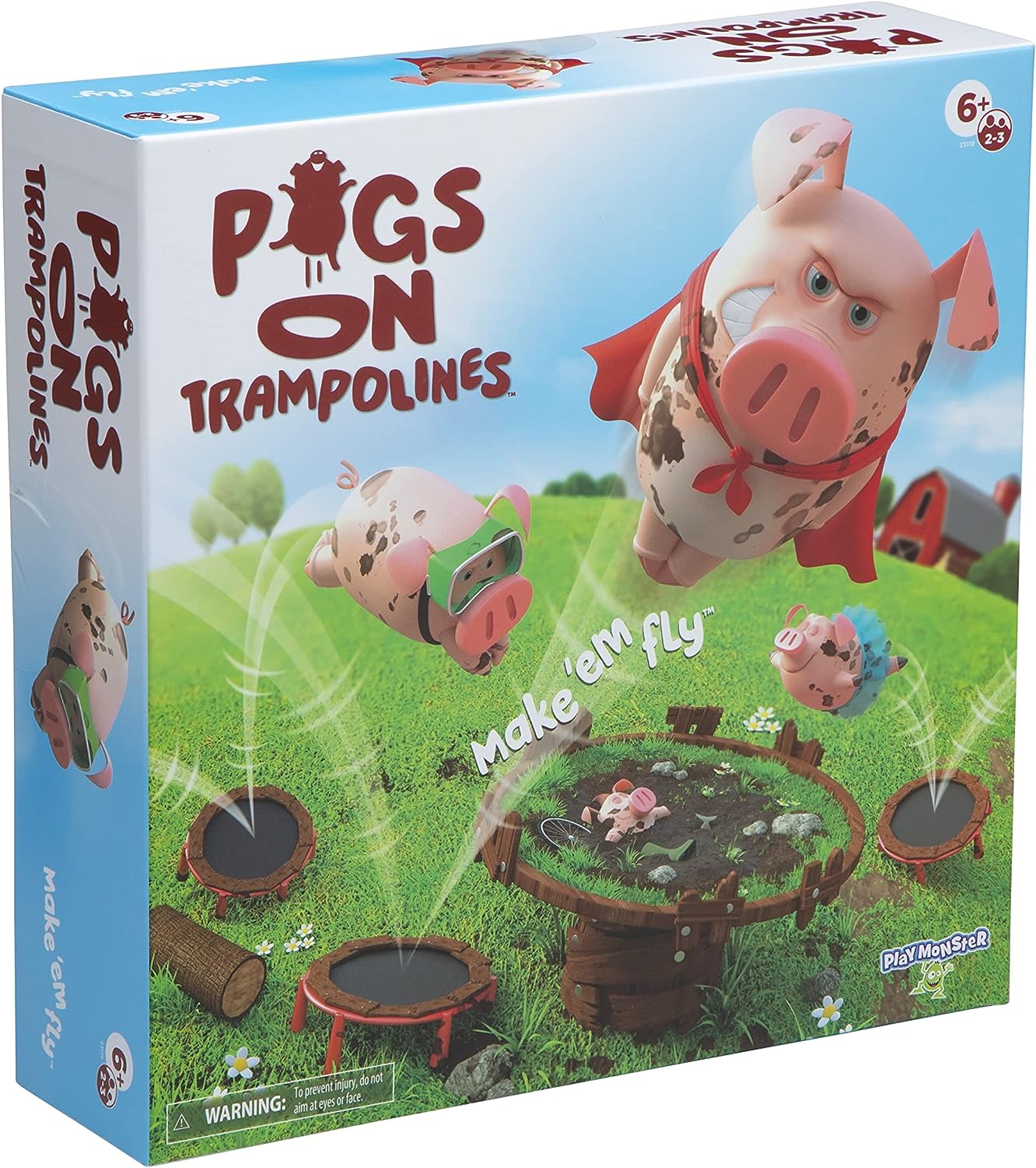 Pigs on Trapolines