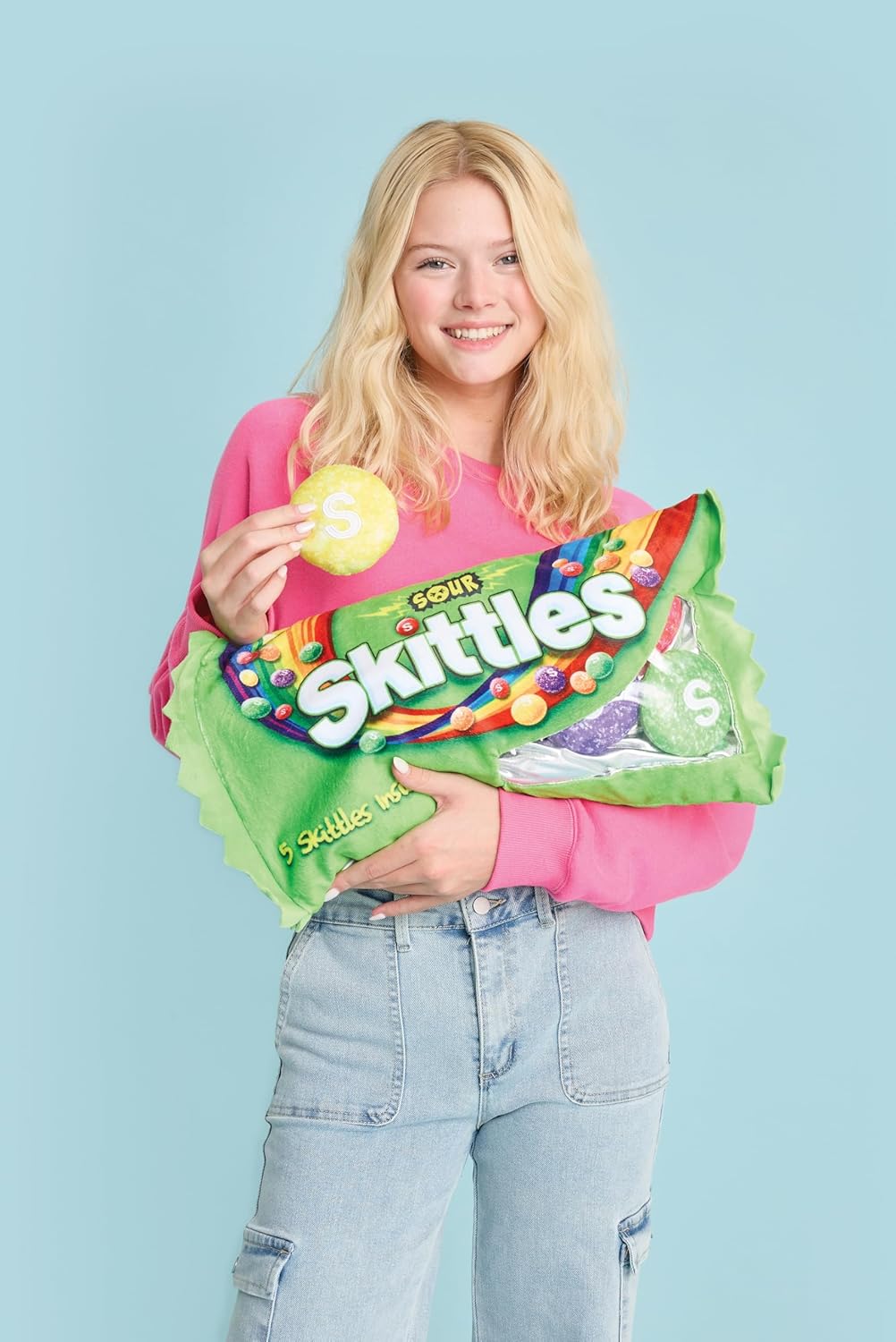 Sour Skittle Fleece Plsh