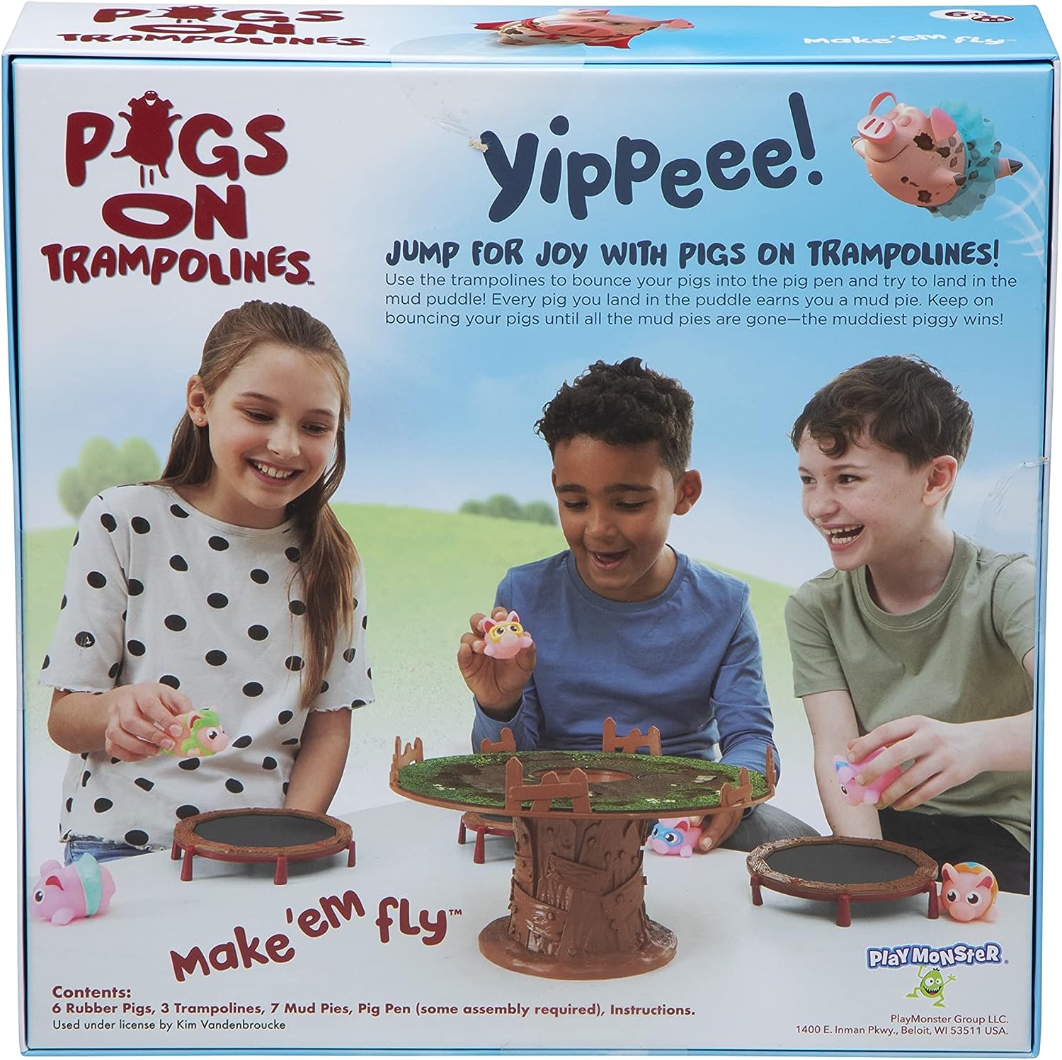 Pigs on Trapolines